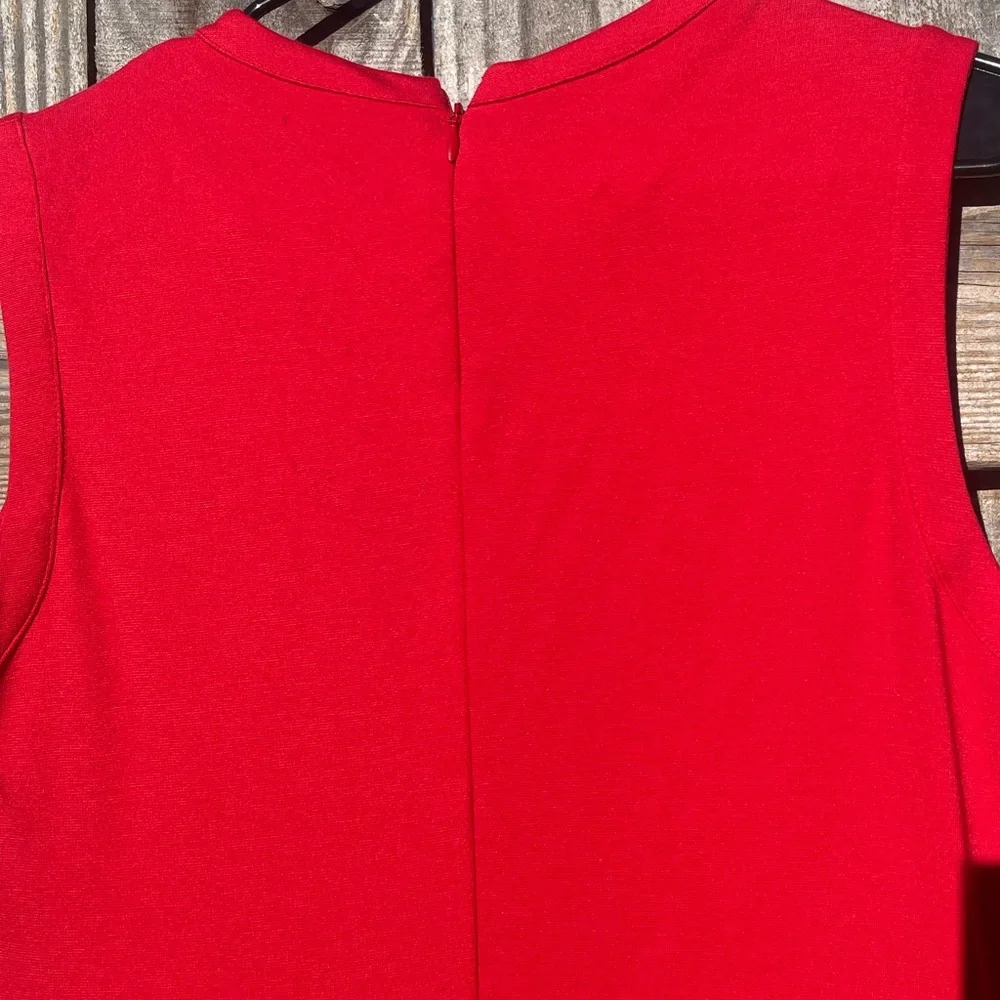 Escada Red Midi Dress - Picture 6 of 16
